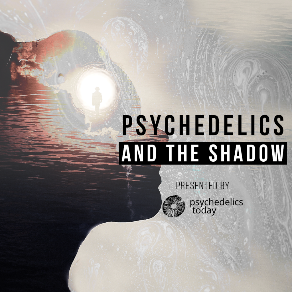 Advertisement for Psychedelics Today course: Psychedelics and The Shadow.